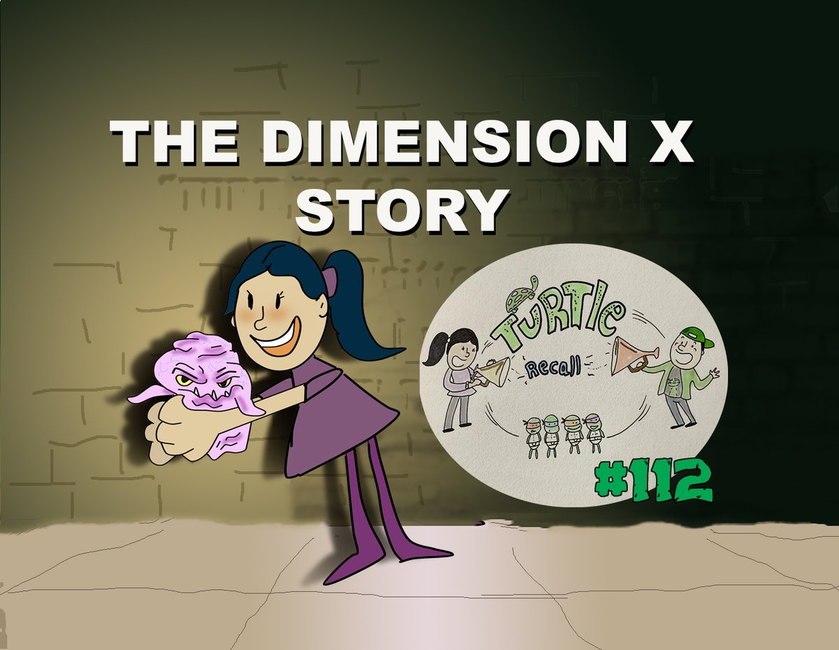 TurtleRecallPod's tweet image. 🚨NEW PODCAST🚨
 
This week we are looking at THE DIMENSION X STORY. Vernon gets his own talk show cause the news ratings are down! Also, Krang discovers the Technodrome is near a volcano

News: Last Ronin video game, BST AXN expands

#TMNT #LetsHaulShell

spotifyanchor-web.app.link/e/O3JGjCmrQyb