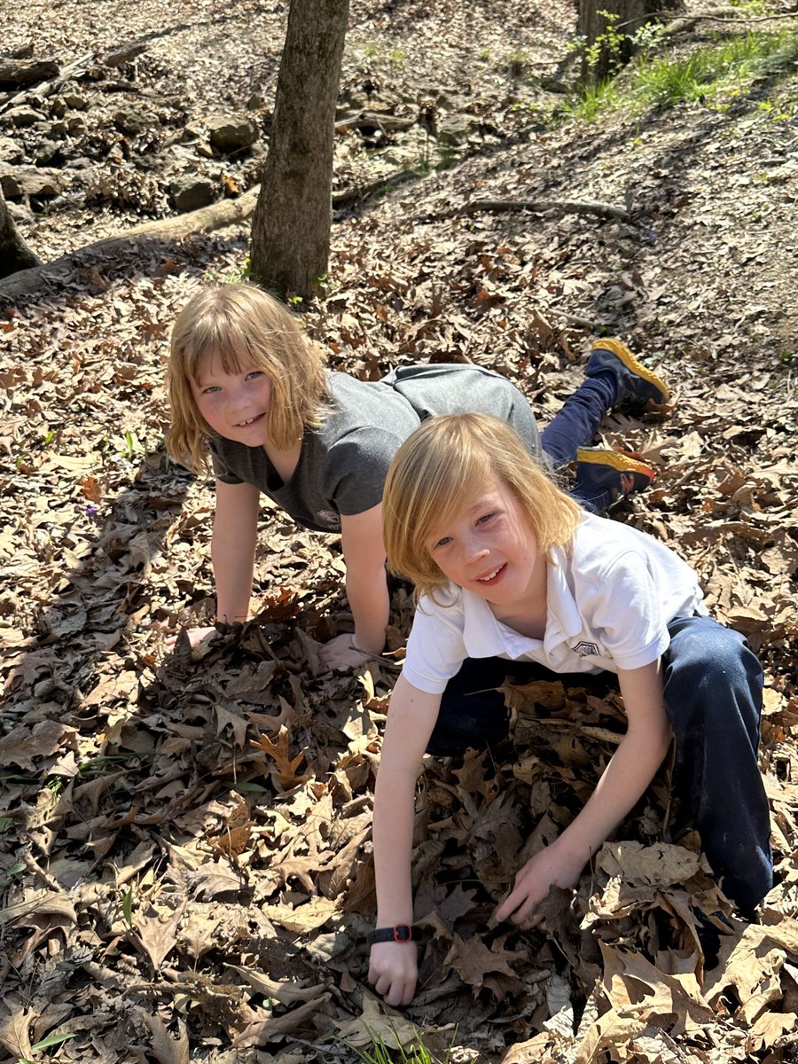 PrinOutdoorEd's tweet photo. Second graders @PrincipiaSchool enjoyed our beautiful 360-acre property while learning about and looking for seeds and insects.

#handsonlearning
#outdooreducation
#outdoorlearning https://t.co/L4yHcbcBBc