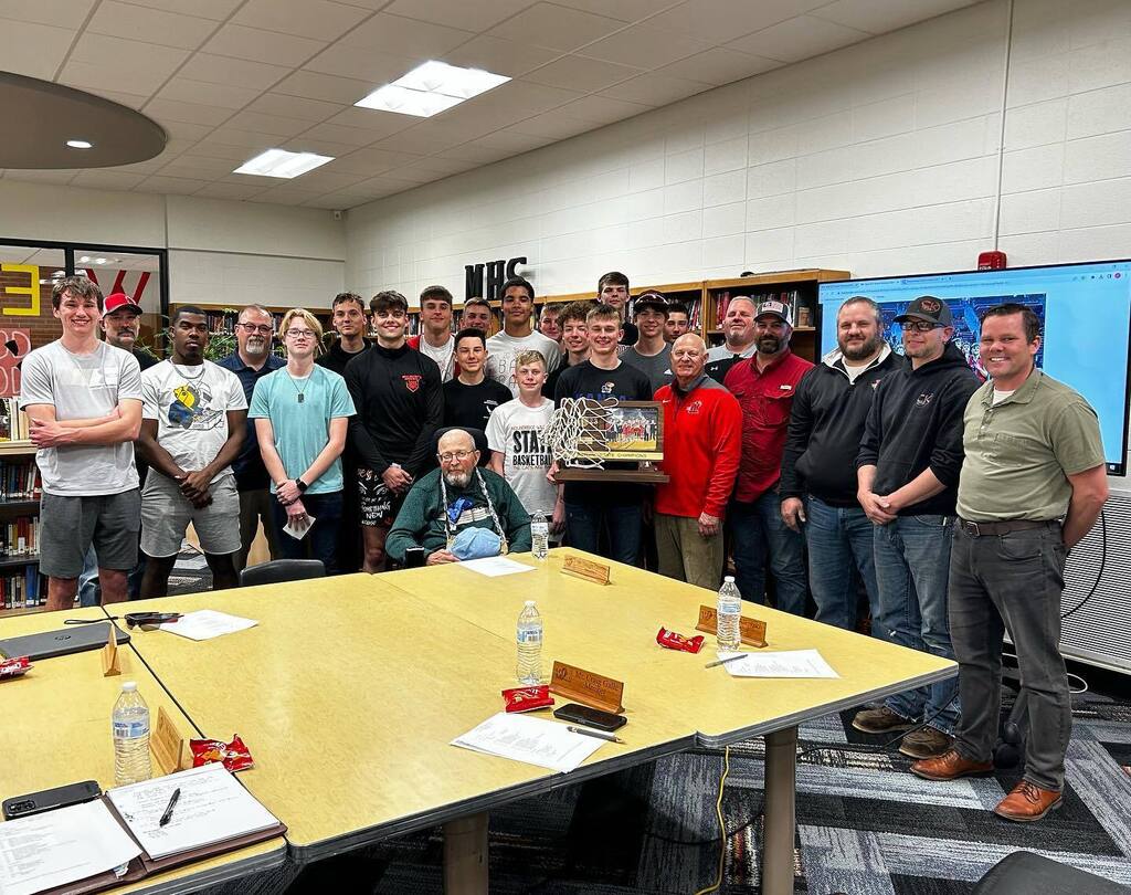 The USD 423 BOE recognized our 2023 Boys State Champions tonight at our April meeting! We are proud of how you represented our school and community! #423dreamingdoing instagr.am/p/Cq4ByWpOTNH/