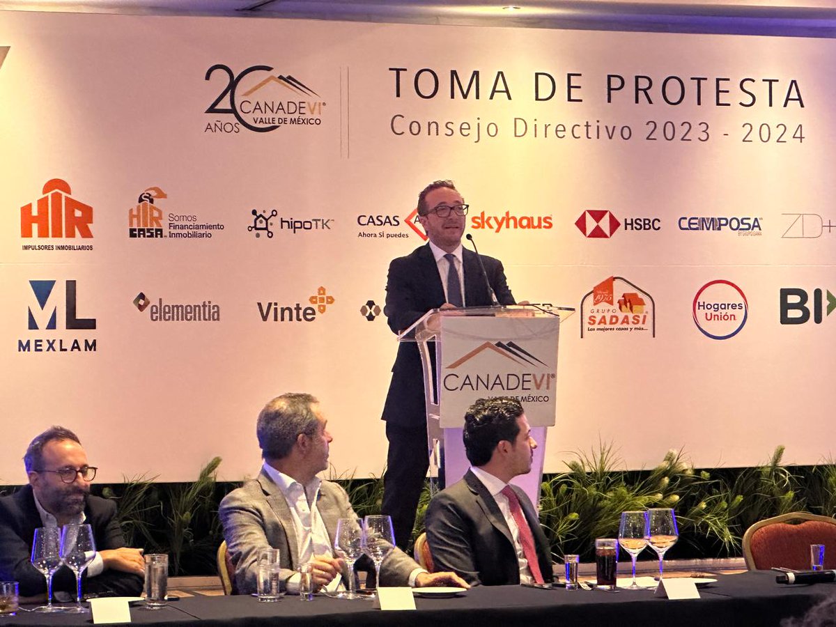 3LotusCo's tweet photo. Felicidades a Leopoldo Hirschhorn, nuevo presidente de Canadevi Valle de México 2023- 2024. De igual manera, muchas gracias al presidente saliente Yuri Zagorin Alazraki.

#edgebuilding #canadeviVM #3lotusconsulting https://t.co/EW8ccrcPh4