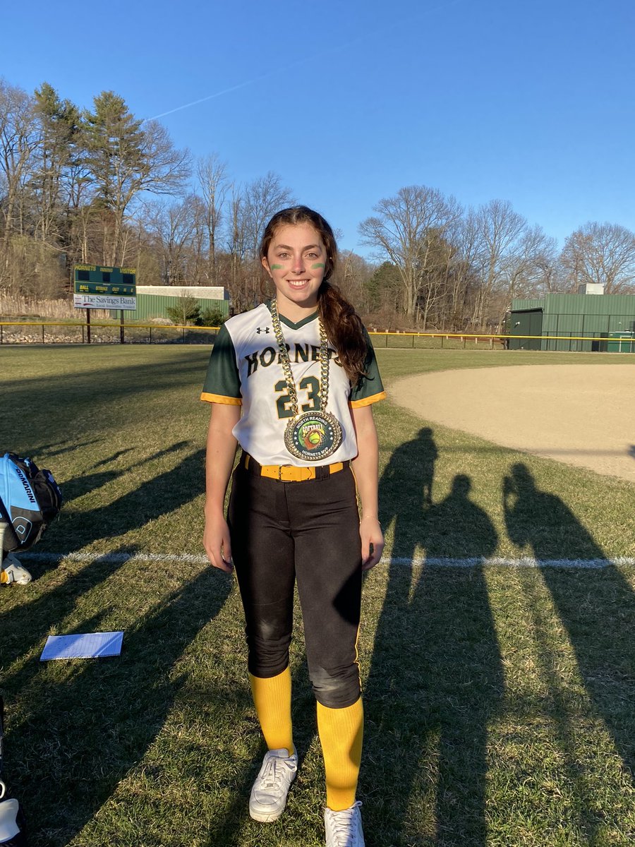 Game MVP! I went 4 for 4 in our 4-3 win against Pentucket <a href="/NRHSsoftball/">North Reading High School Softball 🥎</a> <a href="/DavidCanan/">David Canan</a> <a href="/jennaputala/">Jenna Putala</a>