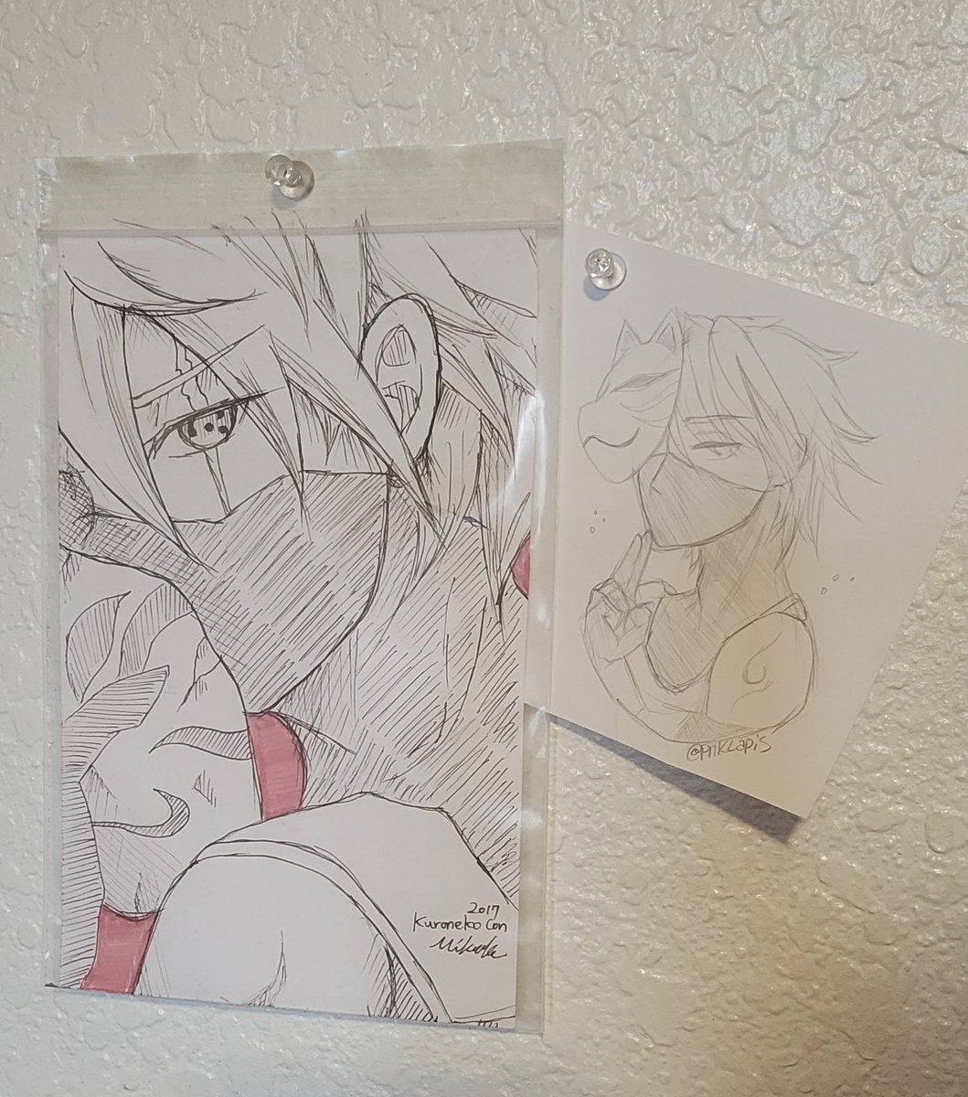 NikkiCross_'s tweet photo. Got a super cute commission done by @pnklapis at Sakuracon this year! Another Con Kakashi to add to my tiny collection! https://t.co/vKf8omGgG8