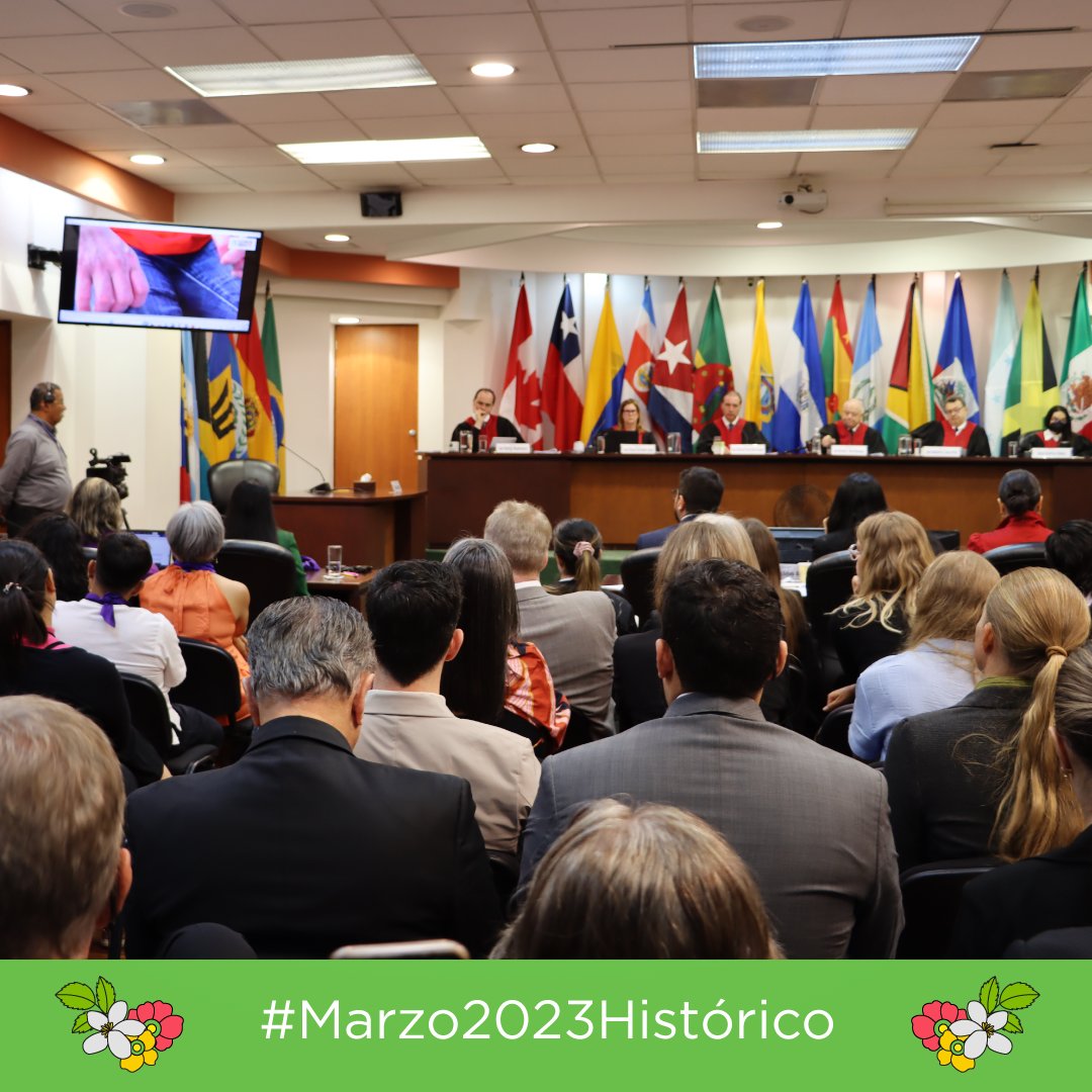 Después de una audiencia HISTÓRICA ante la <a href="/CorteIDH/">Corte Interamericana de Derechos Humanos</a>  esperamos que Beatriz y su famlia obtengan justicia. 📷

Sigue de cerca el caso por #JusticiaParaBeatriz