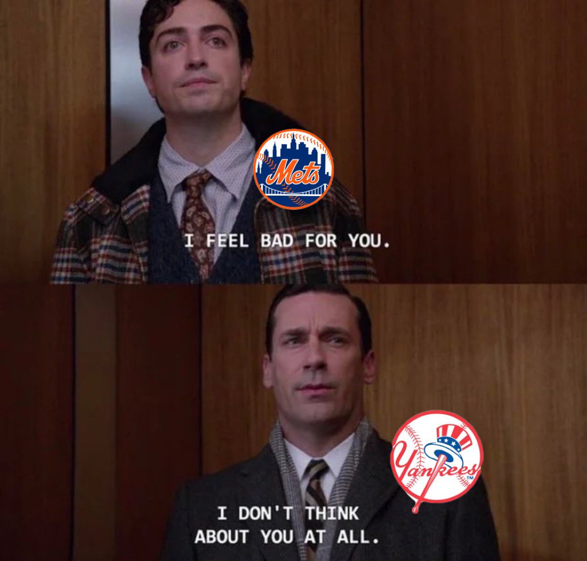 Evan ☯︎ on Twitter "as a mets fan i hate the yankees suck chants. like why?? they do not affect