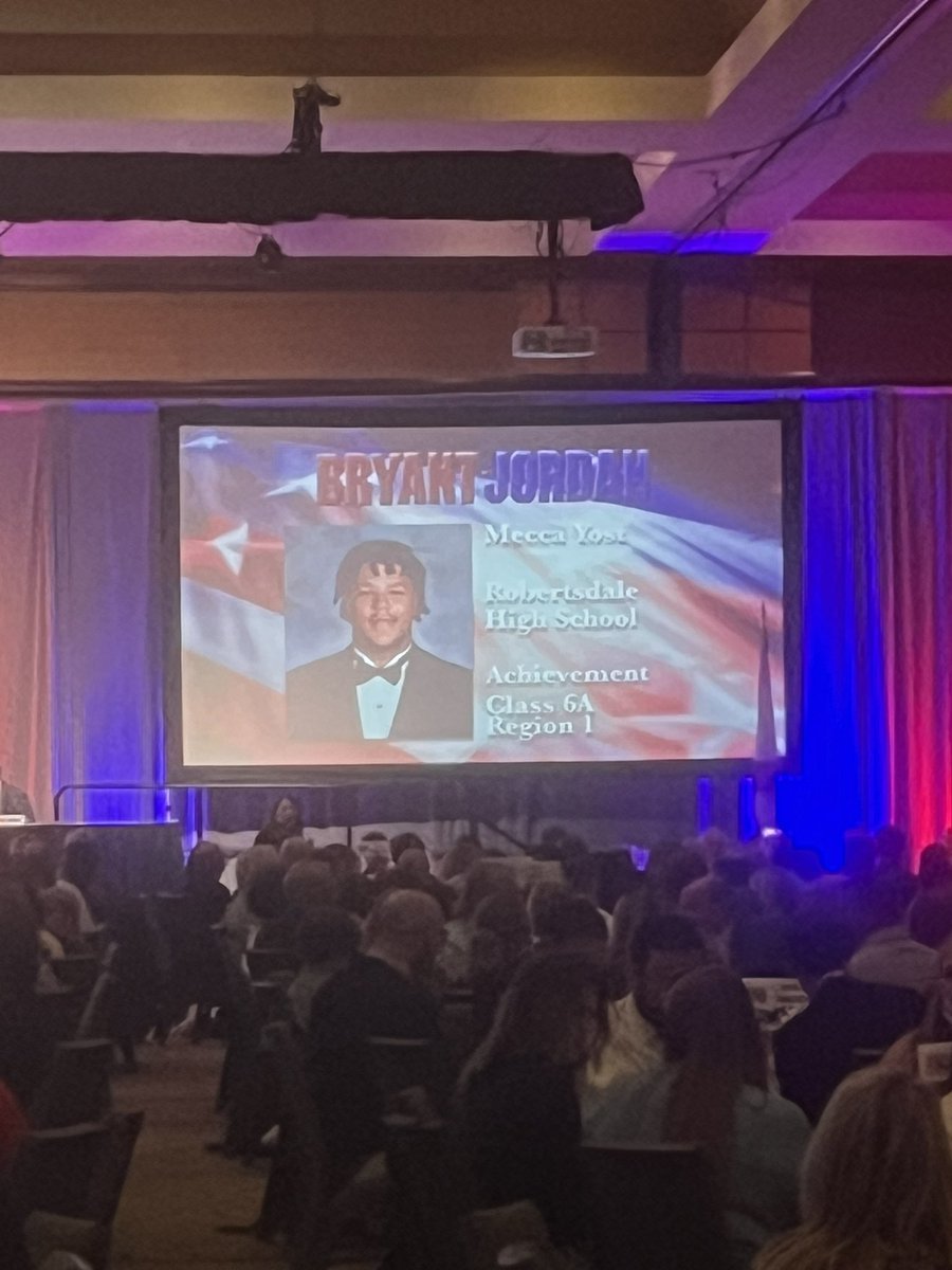 Congrats to Mecca Yost on winning two scholarships totaling $6,000 at the Bryant-Jordan Student Athlete program tonight. He is a great representative of RHS and our football program. Go Bears!!