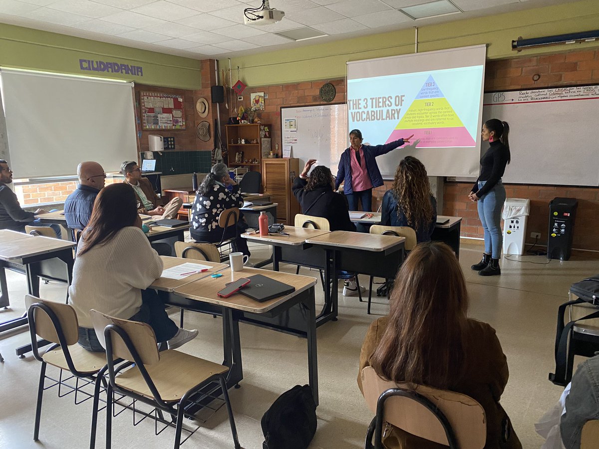 HajdunHomeroom's tweet photo. 8 Ts Teaching Ts (TTT) presentations today @columbus_school during our professional learning day. All sessions related to supporting emergent bilinguals. Great final project from @BettneyEsther for the @buffalostate #IGPE. Impactful ideas for scaffolding academic language. https://t.co/N1Aad06zLN