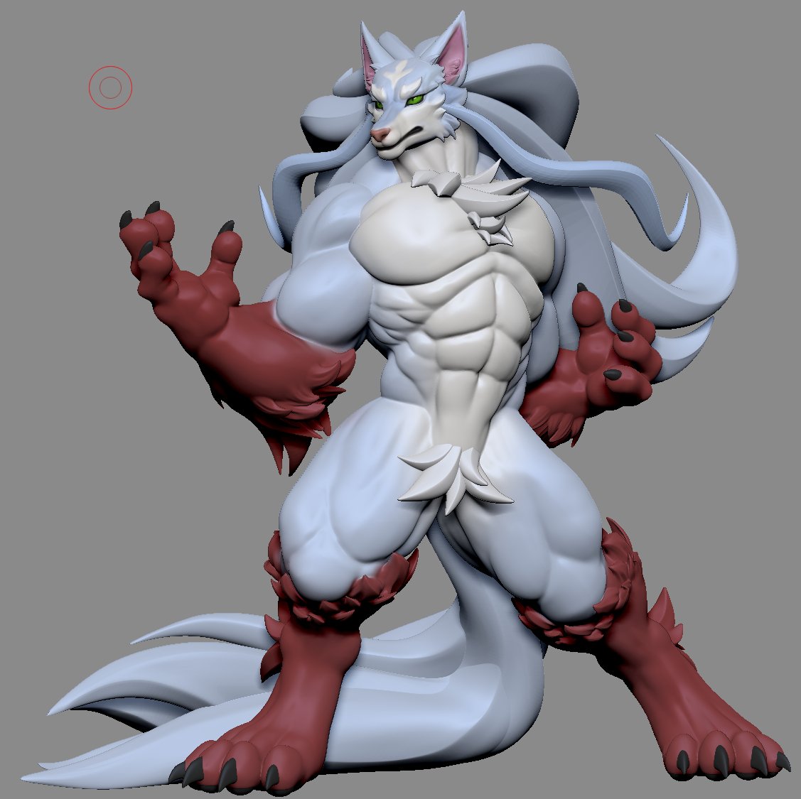 ManuelDeJorge's tweet image. Moar pass for uncle Fel~ awoo~ #WIP #Fel #CampfireCookingInAnotherWorld