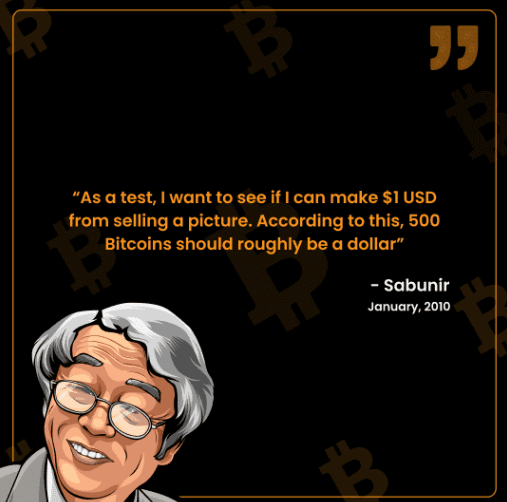 CoinArtifacts's tweet photo. Reference material for inscription #645807:
In a #BTCtalk post titled "A newb's test - anyone want to buy a picture for $1?", OP Sabunir posts a proposition: https://t.co/Zqs0vFTrEA