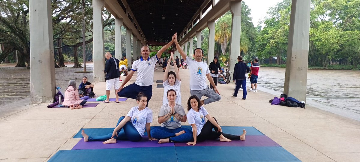 Yoga :-Saopaulo BRAZIL #idy23