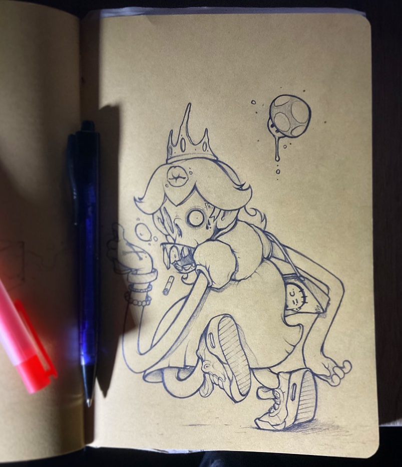 Princess Peach 👑🍄✨🔥

#ilustration #PrincessPeach #monky #MarioBros #cereso #draw