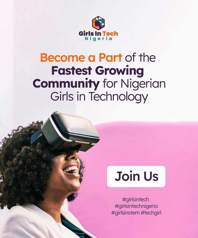 Become a part of the fastest growing community for Nigerian girls in tech.
#girlsintech #girlsintechnigeria #explorepage #blacktechgirls #blacksintech #blackgirlscode #cutegirls #smartgirls #google #coding #womenintech #girlsintech #blackgirlmagic #blackgirltechmagic #instatech