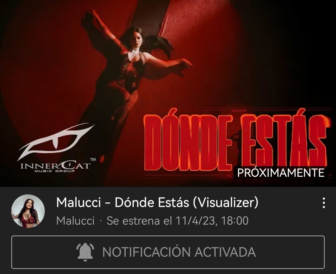 maluccista's tweet photo. Mañana Visualizer de "Dónde estás" de @malucci_ 
.
https://t.co/LHyAQElexa https://t.co/4T0FdsgoM5