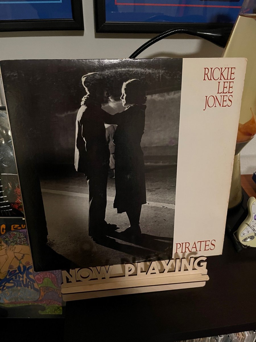 Good one for a evening listen.  Rickie's albums are so beautifully produced. This is so good on vinyl. 

Album A Day with @RickieLeeJones 
Rickie Lee Jones - Pirates (1981)
#RockSolidAlbumADay2023 #vinylrecords 
100/365