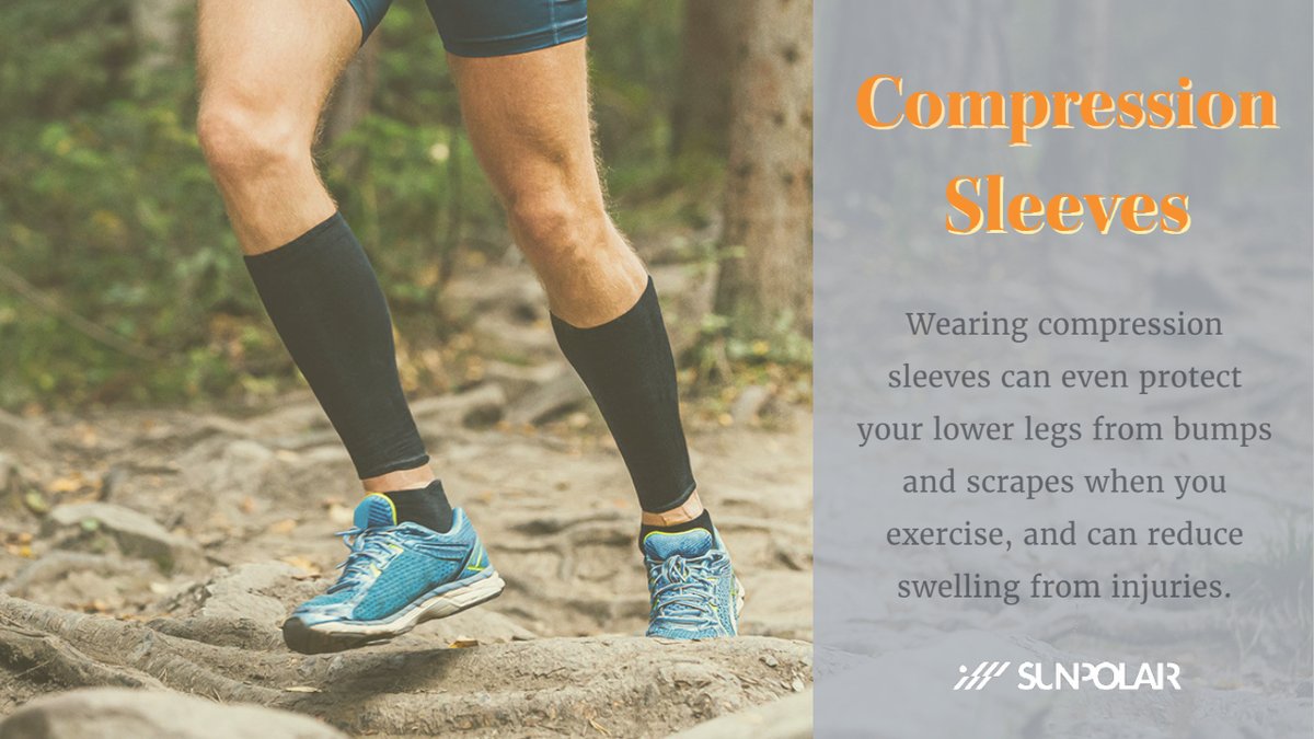 sunpolartw's tweet photo. #Cycling #Running #Fitness
Wearing compression sleeves can even protect your lower legs from bumps and scrapes when you exercise, and can reduce swelling from injuries. The pressure from the graduated compression of the leg sleeve will support your calf and protect the area. https://t.co/BGZfcFIh49