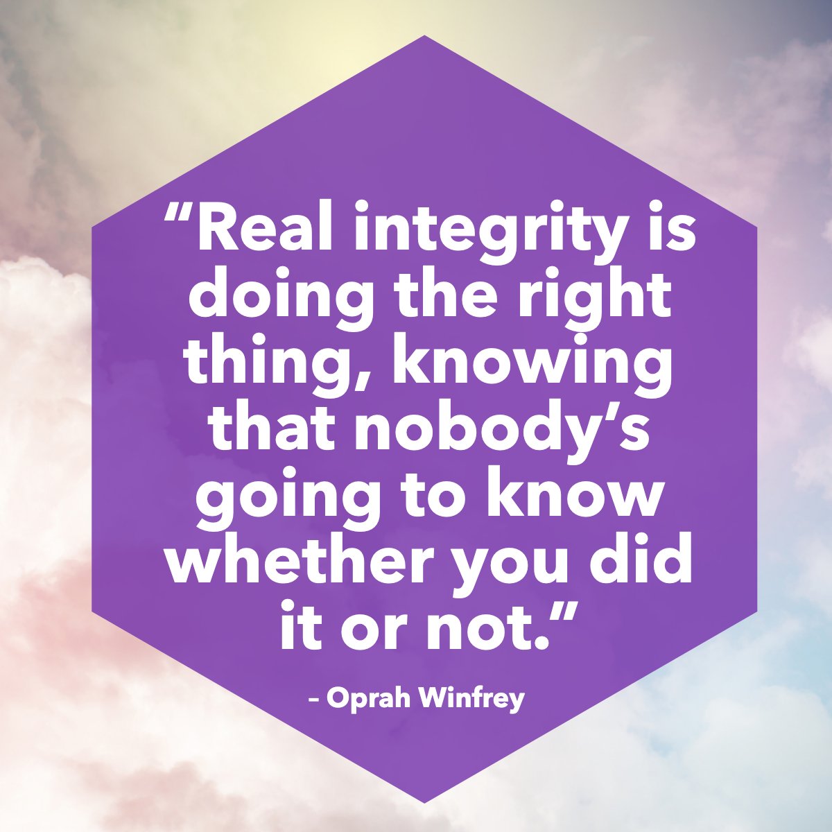 Integrity is a choice we make, and it's a choice we must keep making, every moment of our lives. 🙌✨

#teamintegrity    #integritylife    #kindness    #change
#realestate #franciskrebsrealtor #googlefranciskrebs #buyhomes #sellhomes #newconstruction
