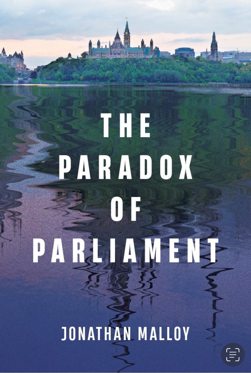 The Paradox of Parliament, the first comprehensive book on the Canadian Parliament in over thirty years, is now out. I tried to write a book that explains Parliament in an accessible way, including issues of diversity in representation.
utorontopress.com/9781487551001/…