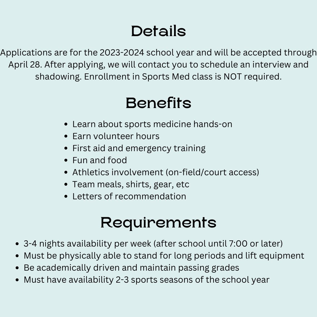 Eastmark_AT's tweet photo. Interesting in joining our team? Come see us for an ATA application! https://t.co/zc9TbIVuF5