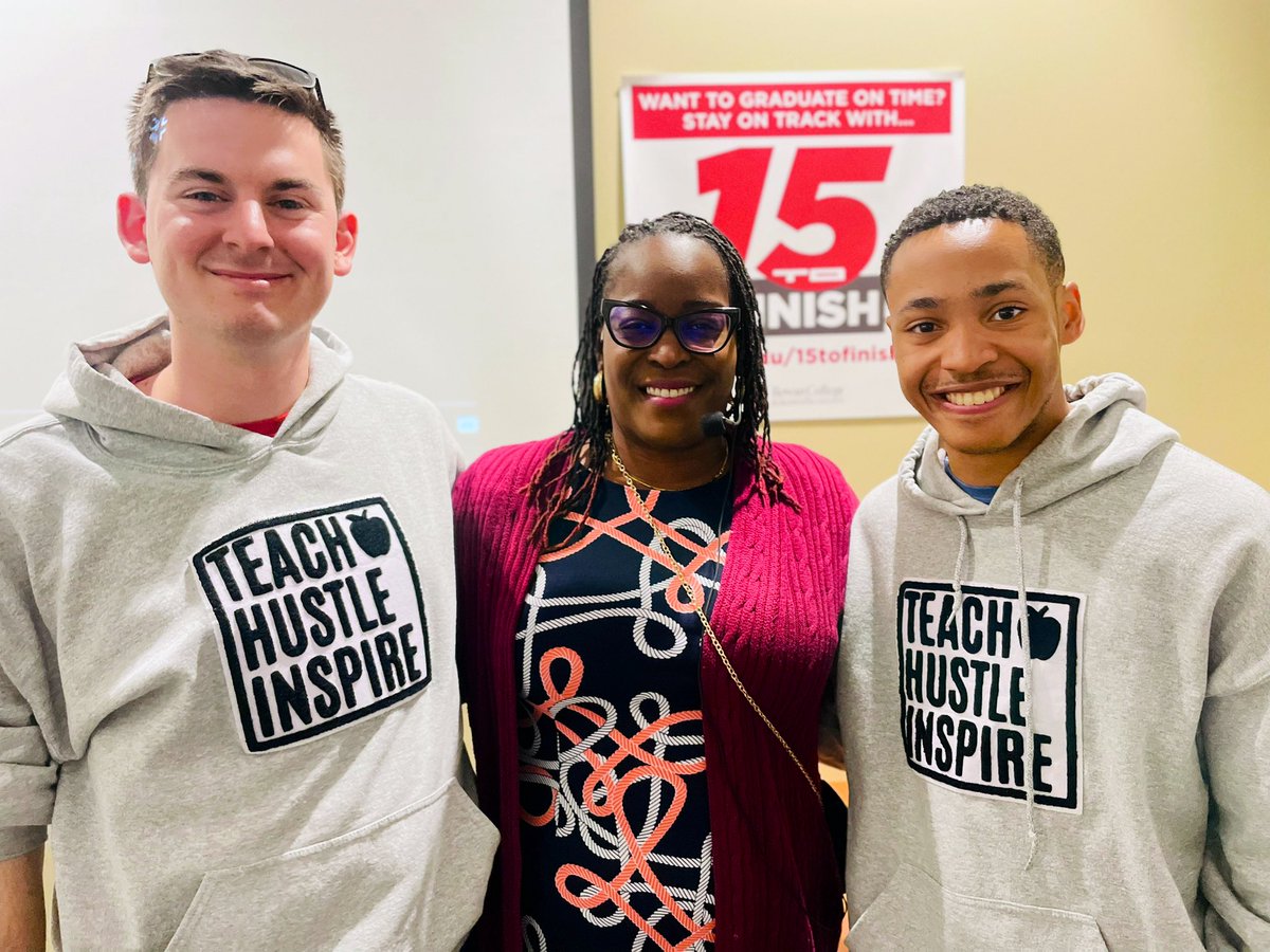 Today was a full circle moment <a href="/Mr_Foster105/">Justin Foster</a> and <a href="/EducatorJordan/">Mr. Bert Jordan</a>  came back to present to juniors
#educator 
#InclusiveEducation