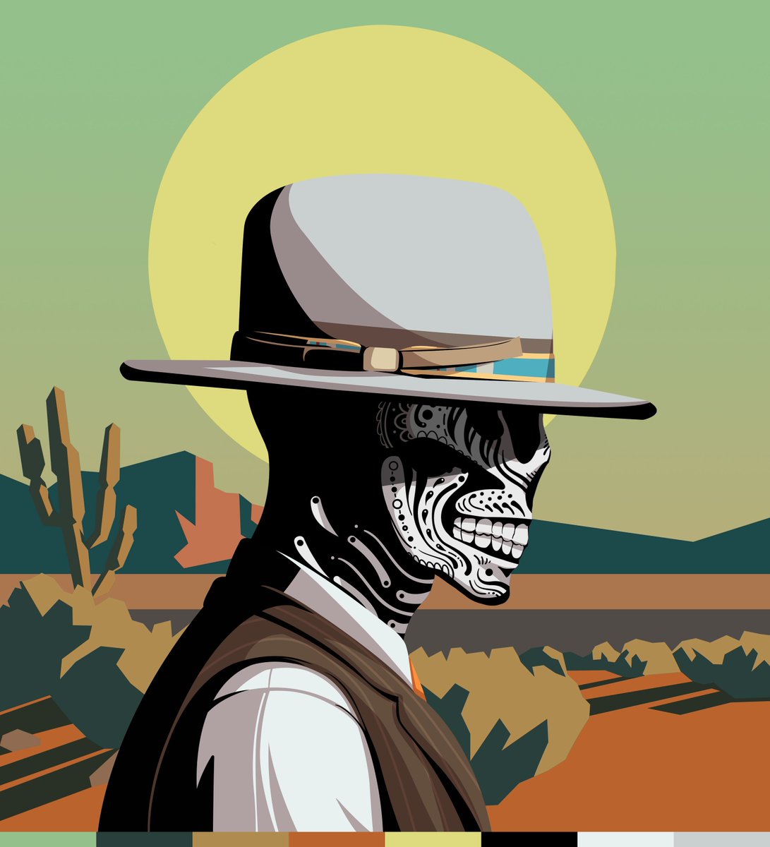 Juicetin's tweet photo. Keeping my notifications on for this one... The art is lit! 🔥 @outlawsdotwtf https://t.co/9NxiCoFE5Z