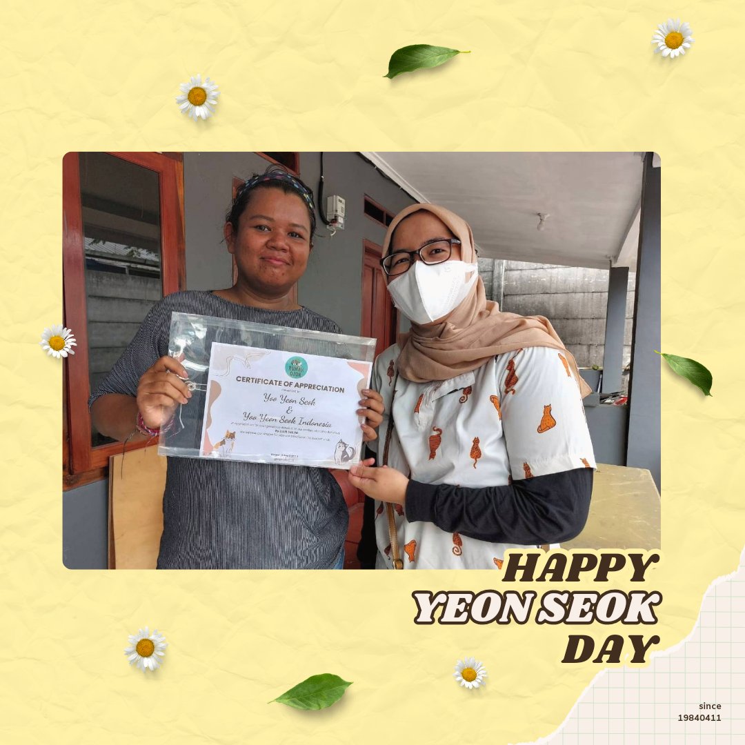 yeonseok_INA's tweet photo. Yoo Yeon Seok Indonesia 2023 Birthday Project <Let’s Love> 

Terinspirasi dari kebiasaan baik #YooYeonSeok yang senantiasa berbagi dan menyambangi shelter di Korea, tahun ini kami juga berhasil mengadakan project berbagi kasih bersama anabul-anabul di shelter Rumah Ojon. https://t.co/BGJg5cdJx5