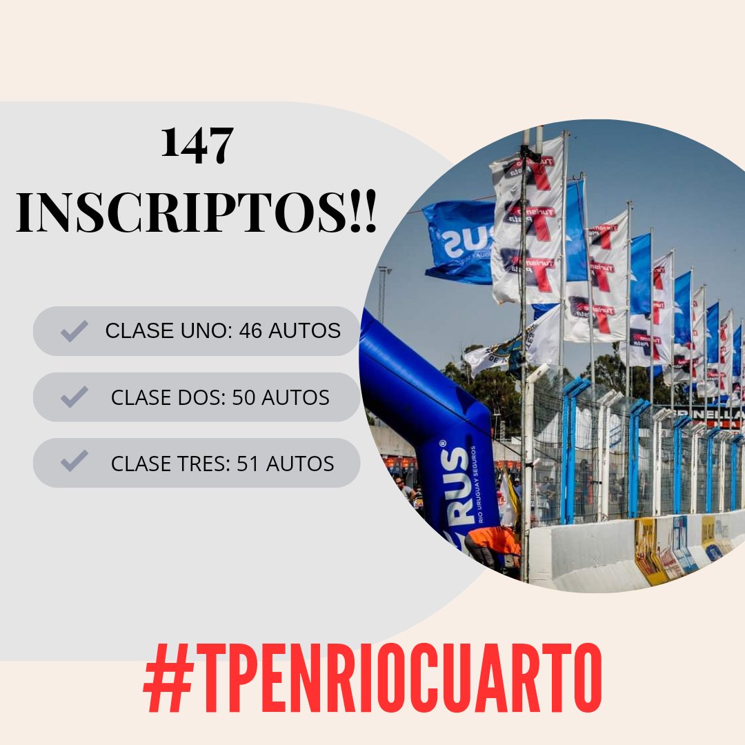 MVPrensa's tweet photo. @TurismoPista con 147 inscriptos!

Un equipo de trabajo conformado y tirando siempre para el mismo lado. De eso se trata. 💪💪💪 https://t.co/C1T7LiHMdo