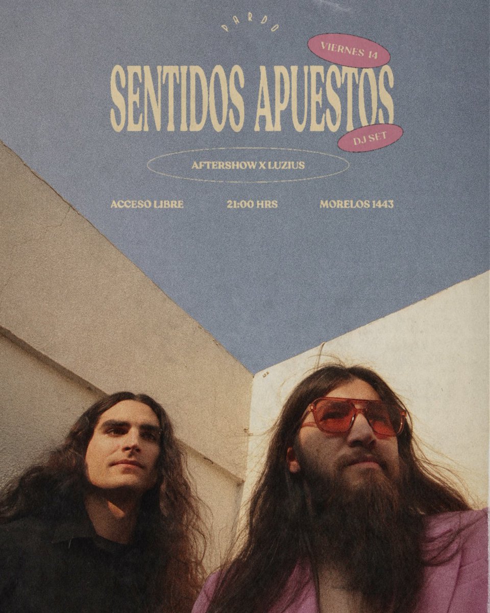 senti2apuestos's tweet image. Amigos de Guadalajara, nos vemos este 14 de abril en #PardoClub con un DJ Set vaporoso. ¡Acceso libre!