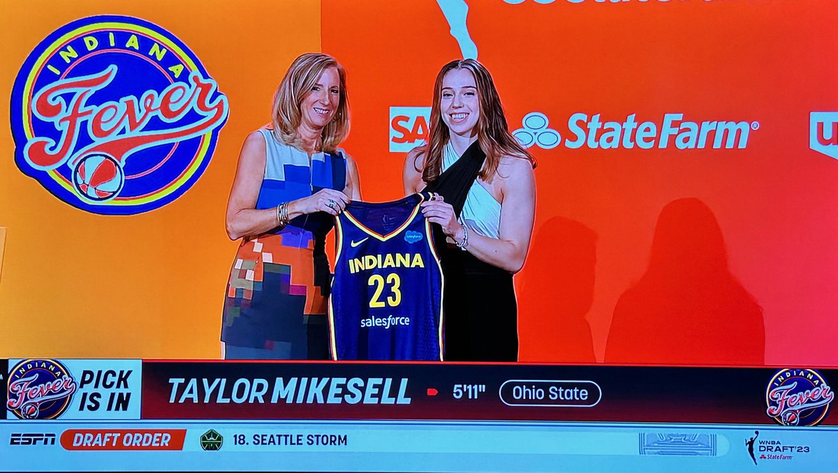 Lady_BearsBBall's tweet photo. Huge congrats to our very own, @TMikesell23!! The 13th overall pick in the WNBA Draft tonight!🐐🏹

Taylor is the highest-drafted Jackson graduate in any major professional league! We are so proud of you Tay!!

@IndianaFever got a steal! Go be great! https://t.co/a0ipHCdcuO