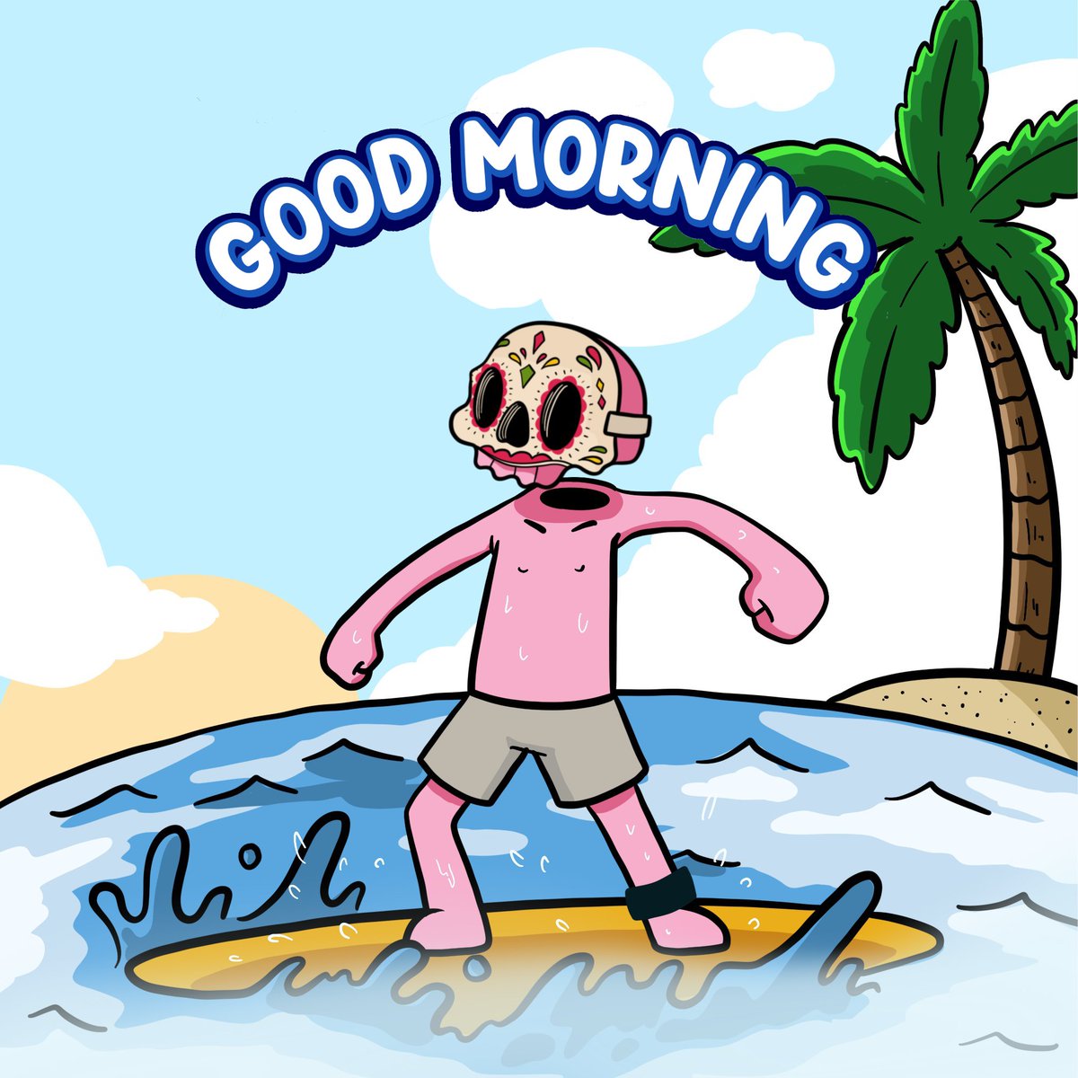 late gm gmers ☕️
ga / ge for peeps on the flip side ... ✨

Hope you had a blast the weekend past, now it's time to surf and ride that wave... Let's go! 🏄🏽‍♂️

Wishing you a sun shiny day! ☀️