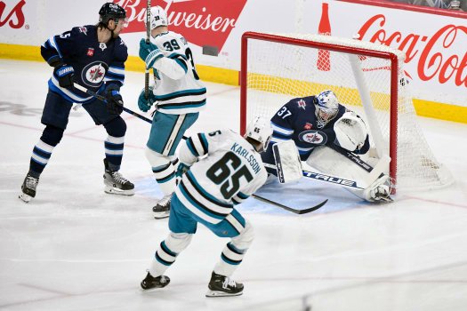 BetMGM's tweet photo. Connor McDavid: first player since Mario Lemieux in 1995-96 to record 150 points in a season.

Erik Karlsson: first defenseman since Brian Leetch in 1991-92 to record 100 points in a season.

Historic stuff happening in the NHL this year 👏 👏 👏 https://t.co/AN6M6qcIQC