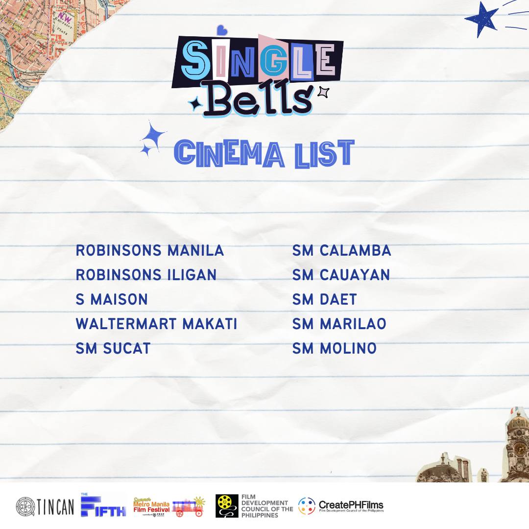 More more cinemas, more more ang saya! 

Taralets sa #SingleBells, NOW SHOWING! 

#1stSummerMMFF #SummerMMFF