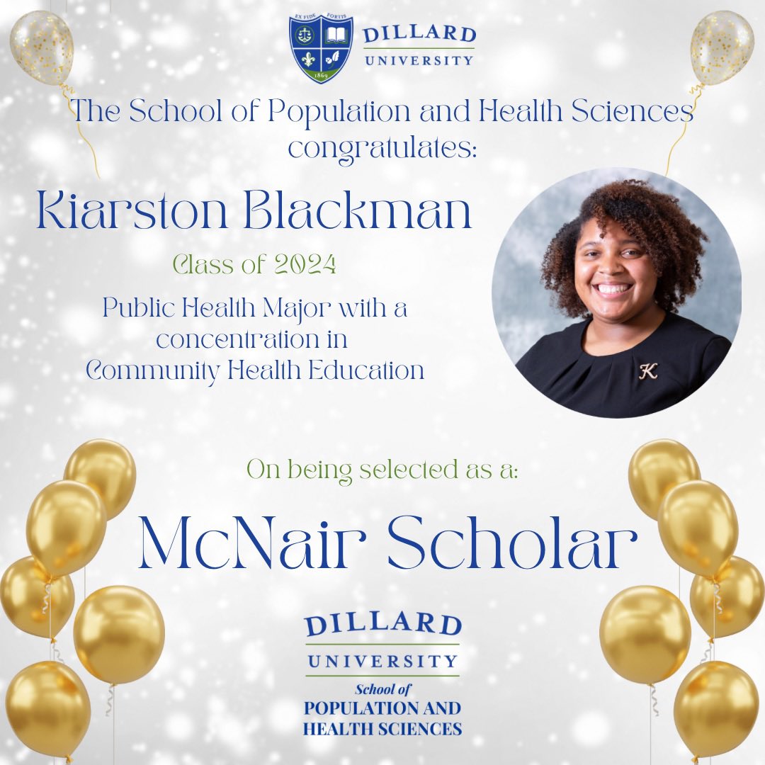 Congrats to our inaugural McNair Scholars! These students have displayed a strong dedication to the field of public health with the intention of completing a doctoral degree. The future of public health is BRIGHT! We are so proud of you! #myDU #futureresearchers