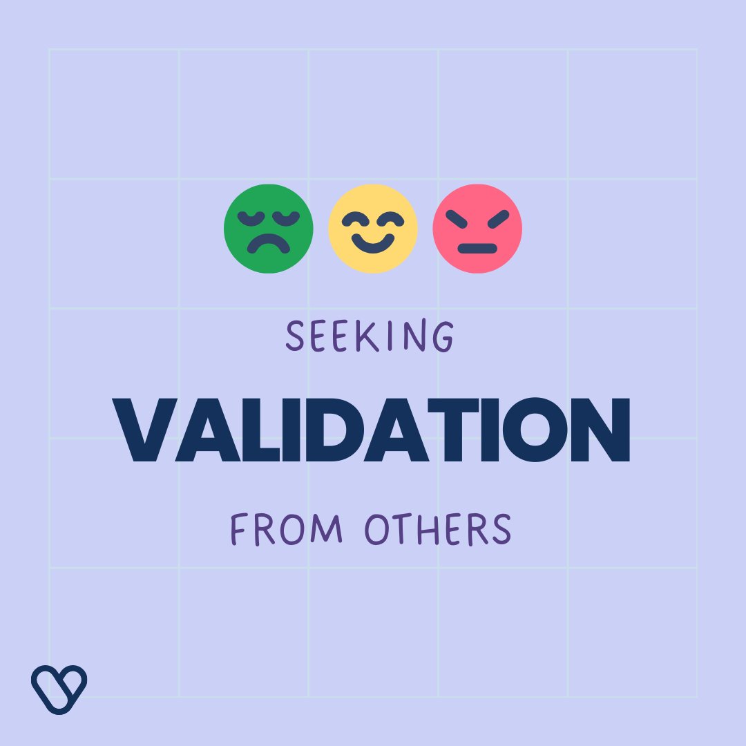 SafeTalkApp's tweet photo. Seeking validation from others can be like chasing a moving target. But when you trust yourself, you always know where to find the answers you need.

#validation #validateyourself #trust #trustyourself #reassurance #coping #mentalhealth #anxiety #therapy #selfcare #trauma https://t.co/KaBDPEEARt