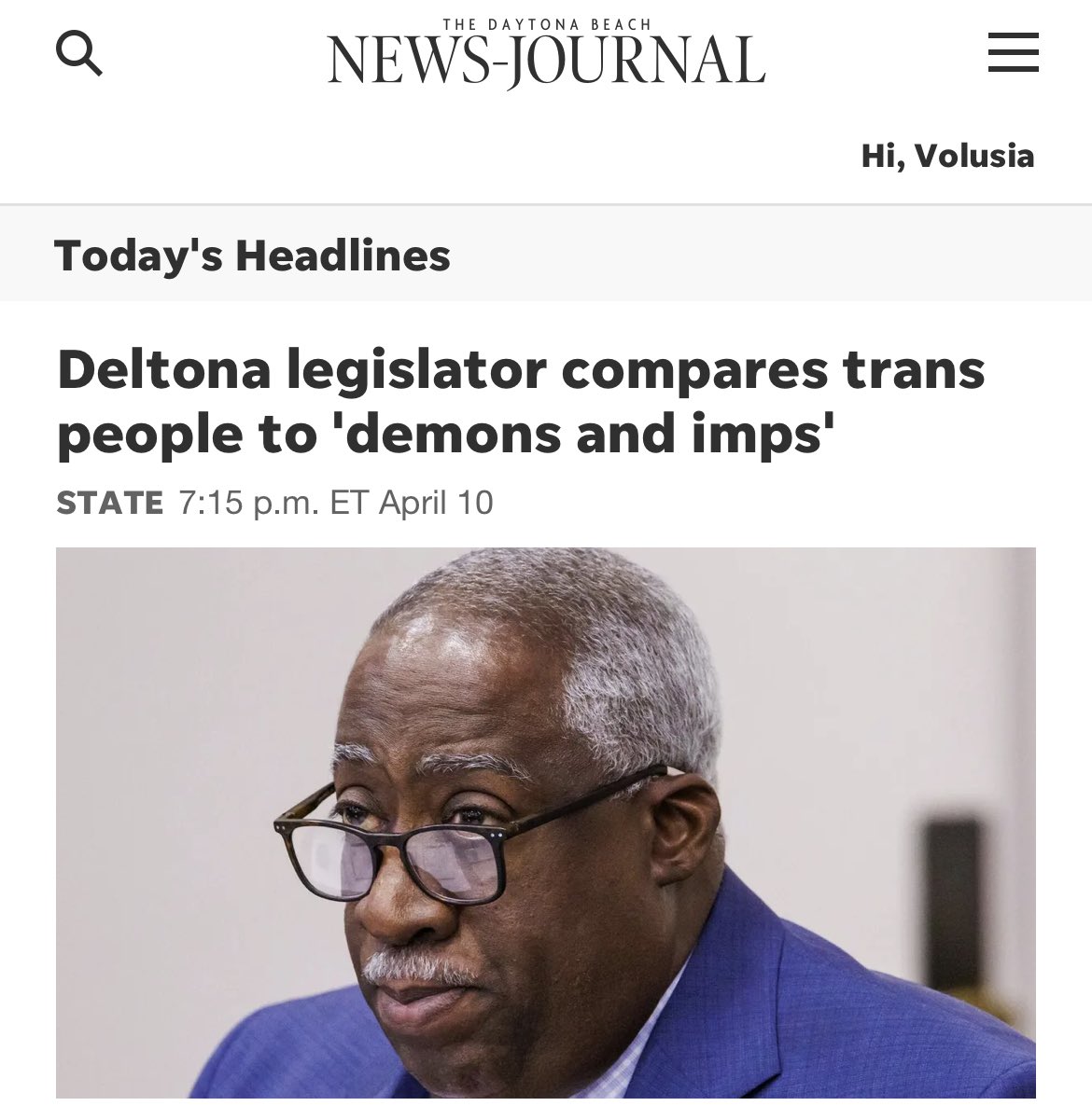 While we have Neo Nazis and other hate groups invading our area and targeting people for their faith, their ethnicity and their sexuality, our own state representative <a href="/websterbarnaby/">Webster Barnaby</a> wants to put another target on their backs.
