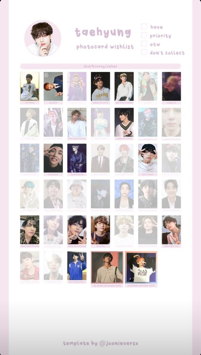 taehgx95's tweet photo. [WTT] BTS Miscellaneous PC's 

Have:
✅✅️✅️✅️
✅️✅️✅️✅️

Want:
Tae/Hobi WL

@kpopthriftshop
#wttbts #wtsbts #bts #photocardtrade #kpopphotocard #btssale #btsselling #btstrade #btspc #hoseok #taehyung #kpoptrade #kpopsale #btsphotocard #방탄소년단 #btstrades #tradebts https://t.co/kykiLgllFl
