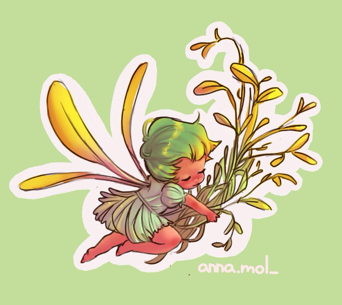 anna_mol_'s tweet photo. Lil spring fairy https://t.co/YUiAgsN2wV