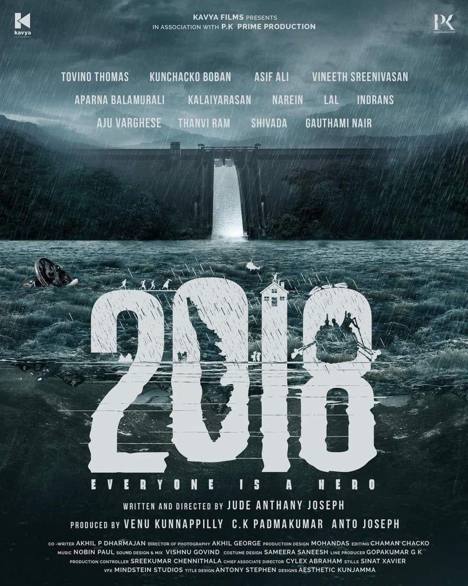 🔥 #2018 Release Postponed to May 5th 🔥 Reportedly, the release of the Malayalam disaster drama movie 🎥 #2018 has been postponed from April 21st to May 5th, 2023; due to incomplete works @ttovino @Vineeth_Sree @Aparnabala2 @KalaiActor @AjuVarghesee @Gauthmi