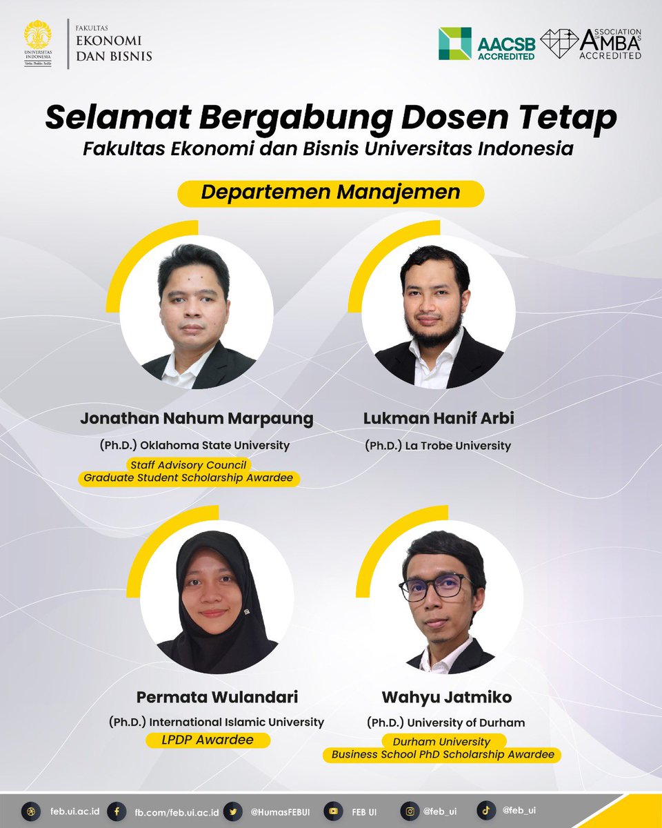 Fakultas Ekonomi dan Bisnis UI tweet media