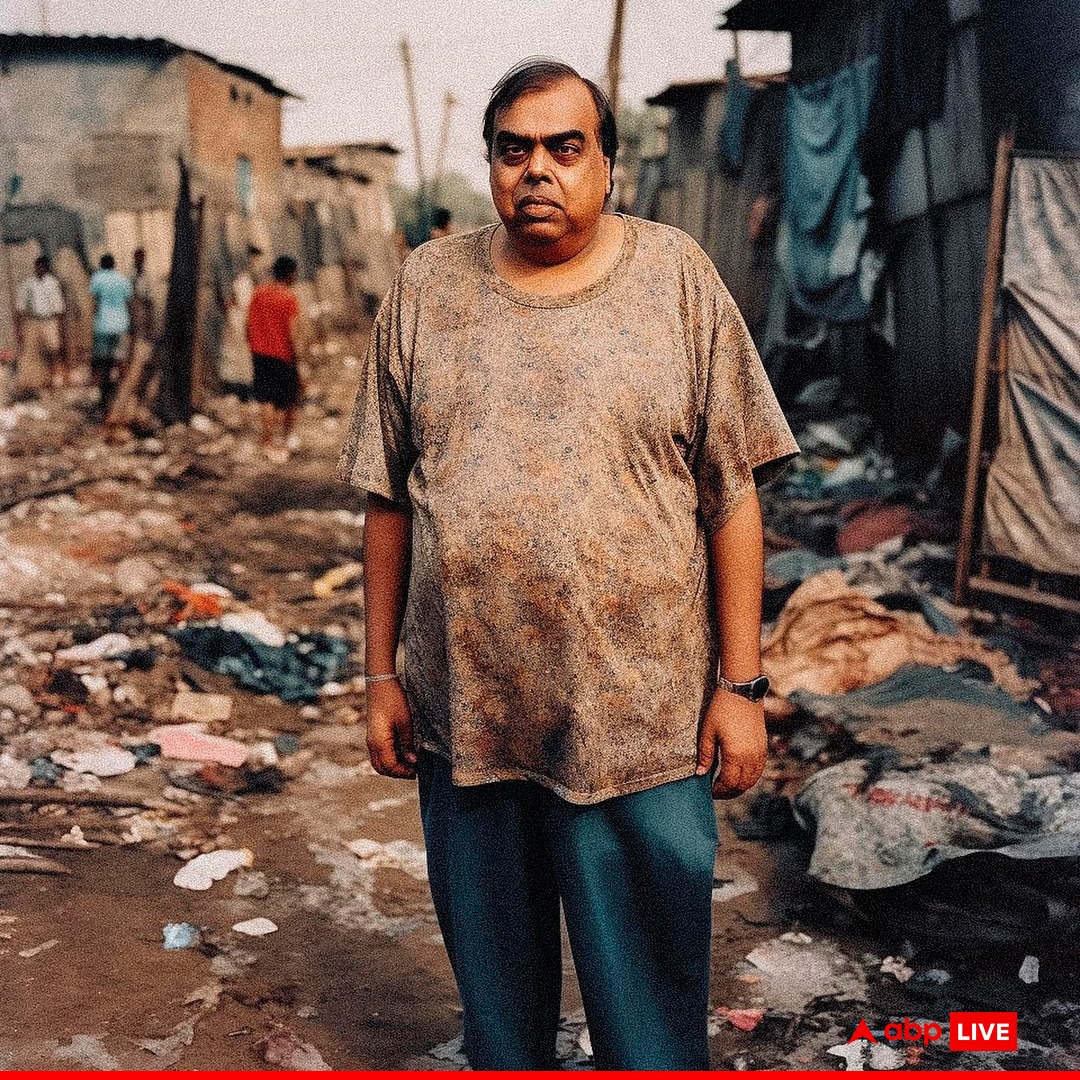 AI artist has created an intriguing series called 'Slumdog Billionaires' which imagines the world's richest men as slumdogs.

See how Elon Musk, Bill Gates, and Mark Zuckerberg would look if they were poor!

#wealthdisparity #artificialintelligence
#AI #ABPLive