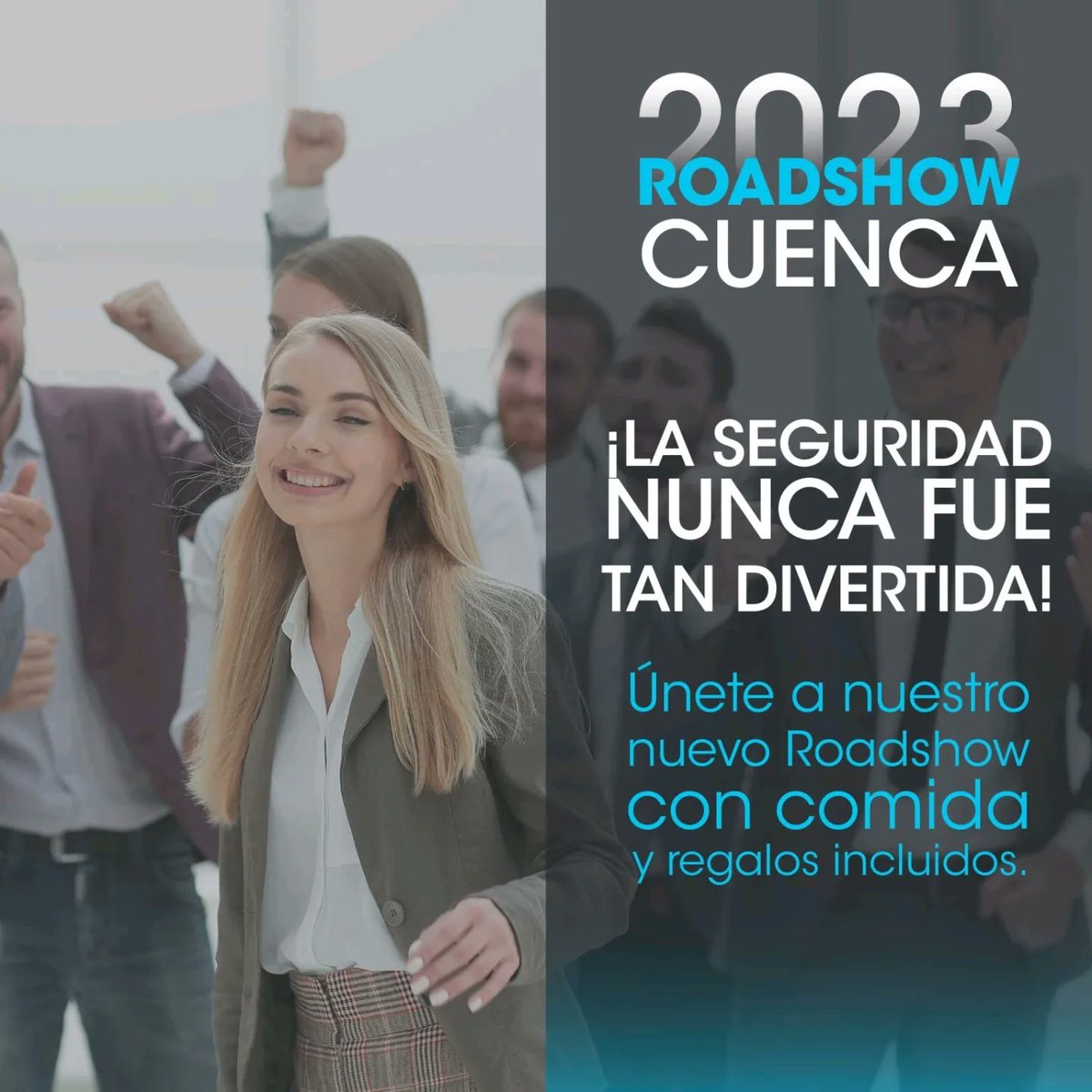 MACROQUIL's tweet photo. ¡Únete al evento de seguridad Macroquil! 📢Nuevas soluciones de seguridad, comida, regalos y diversión para todos.

💻✔Registra tu asistencia 👉🏻 https://t.co/mca1bQBMoA https://t.co/21eRGjbdI7