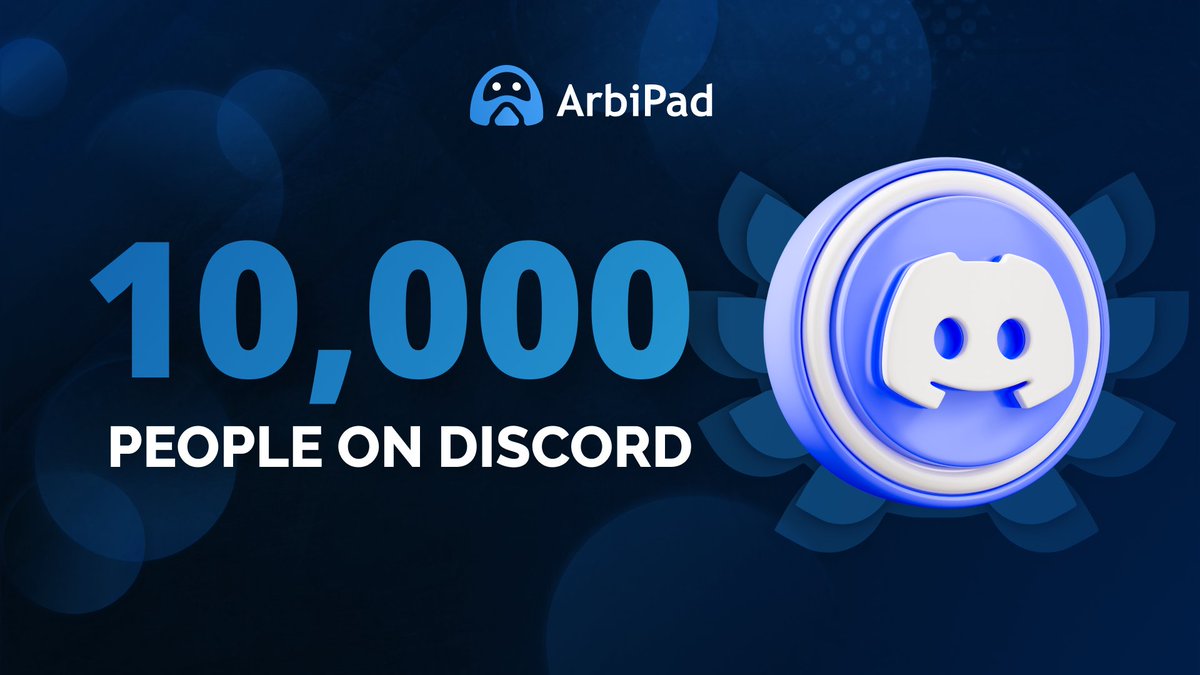 10,000 #Arbinauts on #ArbiPad discord within 5 days!!🔥
