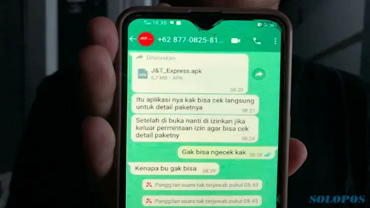 sifaqadr's tweet photo. sejenis penipuan bri kayak gini juga boleh https://t.co/J0kqK09iHg