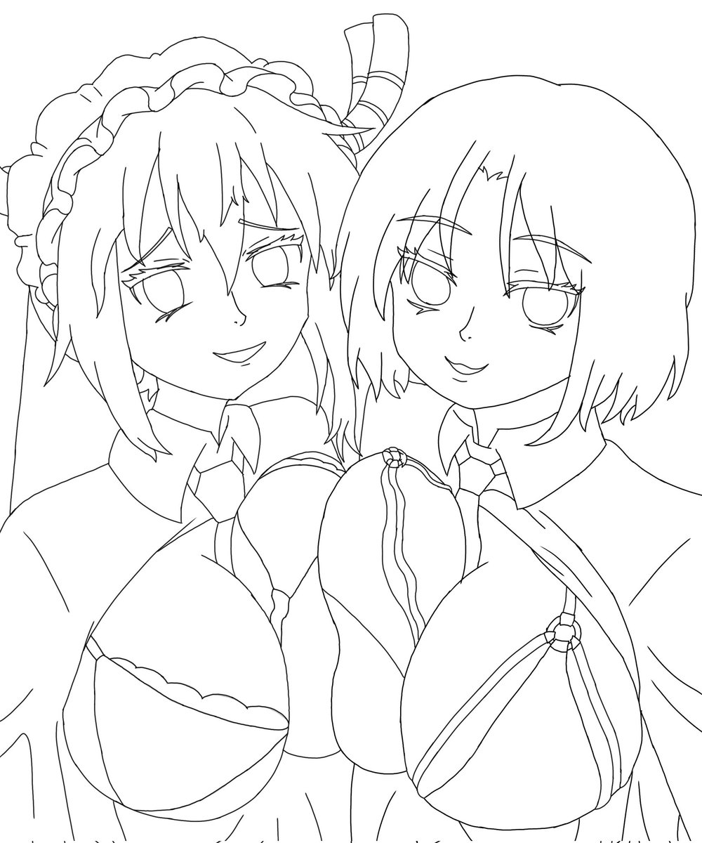 profanad3's tweet image. Las besto dragonas uwu