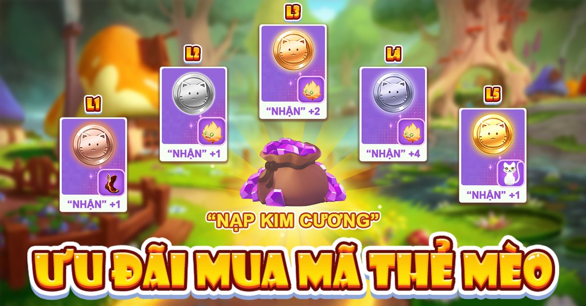 FCatVNchannel's tweet photo. ƯU ĐÃI NHÀ MÈO:
Mua thẻ mèo trên trang sự kiện Thiên sứ Giải cứu Mèo hoang FAIRY CAT để nhận ưu đãi hấp dẫn
Sự kiện ưu đãi diễn ra từ 10/4 đến 16/4, tham gia ngay để nhận quà hấp dẫn nhé!

https://t.co/plfcs9CTUx
—————————————— https://t.co/5BINX8JGZt
