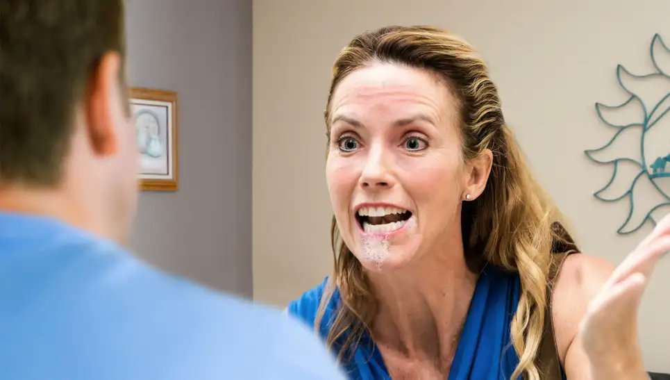 TheOnion's tweet photo. Crazed, Froth-Mouthed Mother Demands Grandchildren Now https://t.co/OFvvb2fYMF https://t.co/qS8VAOn5NL