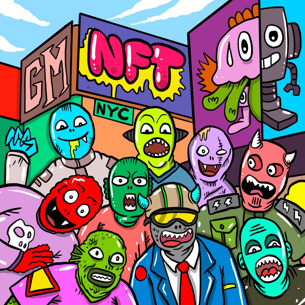 Doodle Monster Gathering.
Available via @opensea .
Dooodle Collection.

LINK⬇️

#nftcommunity #openseaNFT #NYCNFT