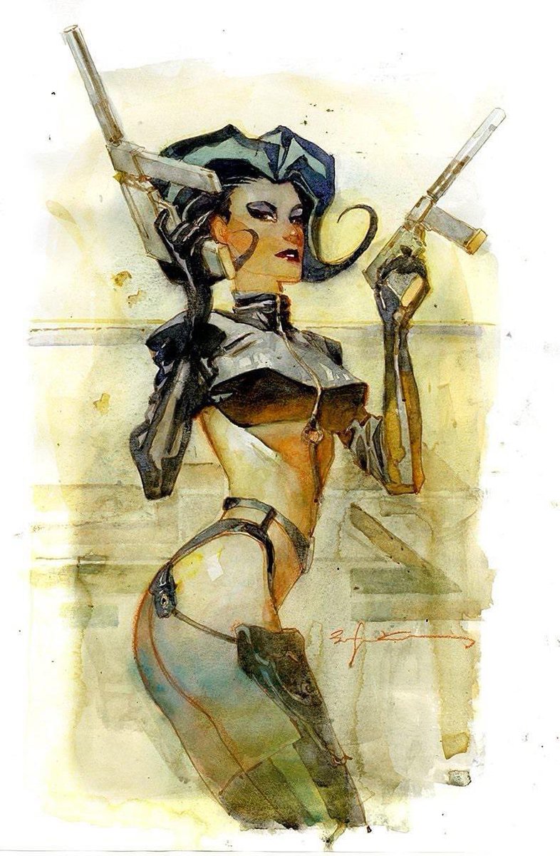 Bill Sienkiewicz Art tweet media