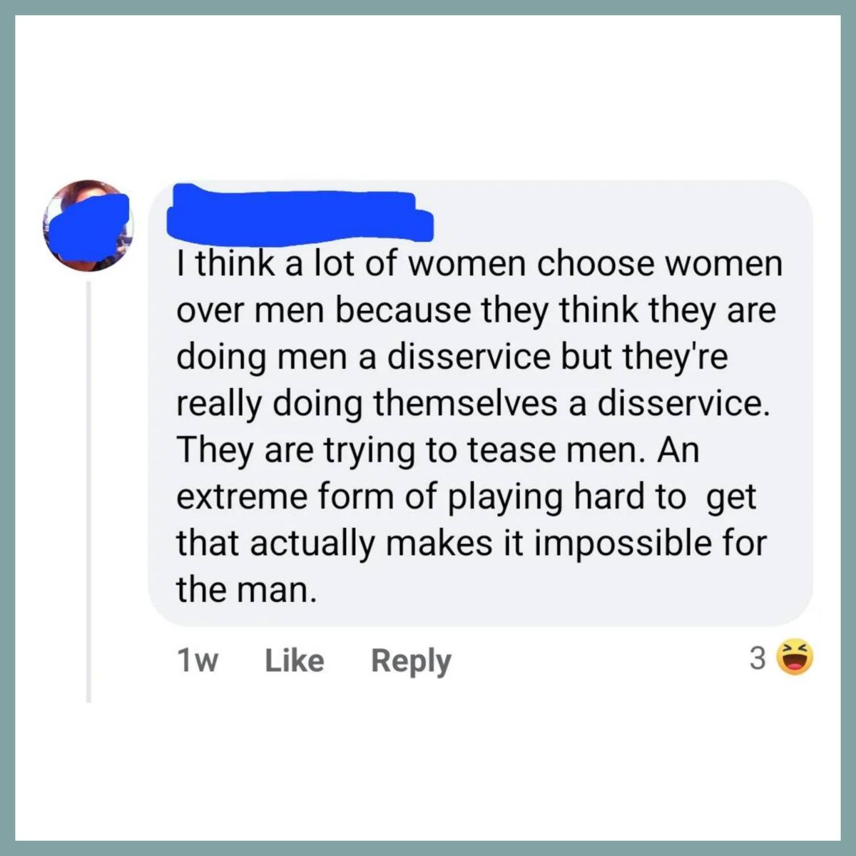 ask_aubry's tweet photo. Lesbians are lesbians because they want to tease men? Huh? https://t.co/ZZhxTV6YTv