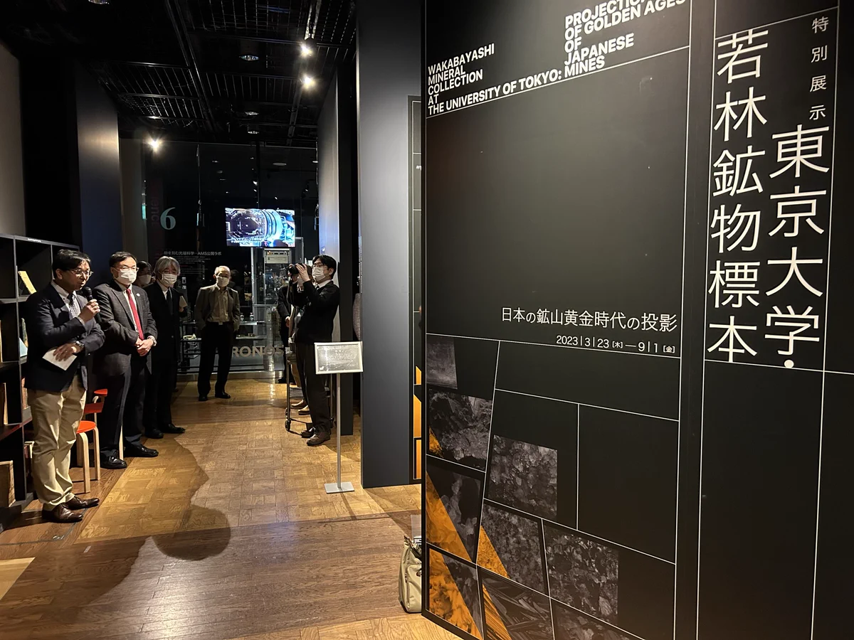 【鹿田ココノツ出品】東京大学　若林鉱物標本　日本の鉱山黄金時代の投影 FtZvsOVaIAA8dkY?format=webp&