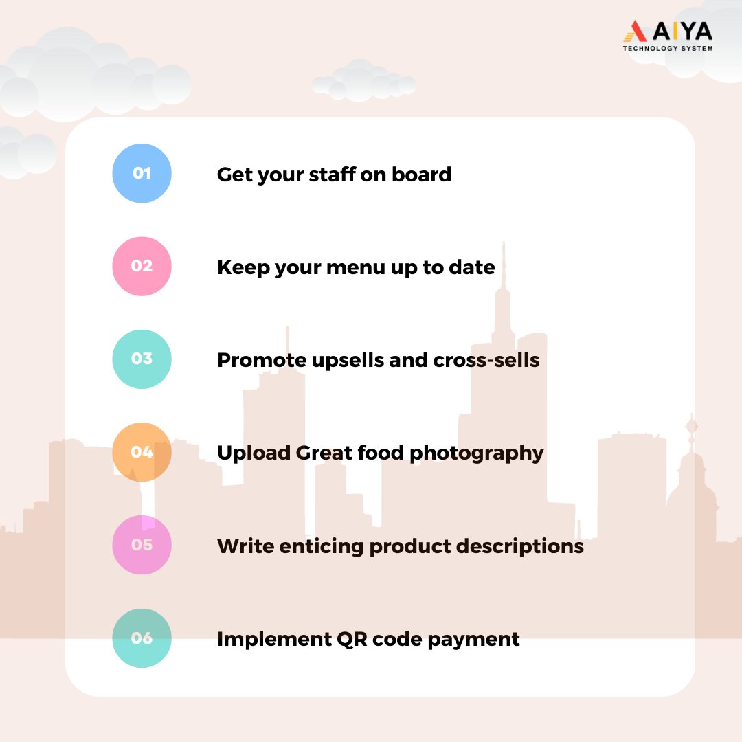 aiyatechnology's tweet photo. More and more restaurants are incorporating QR code ordering systems for good reason. 💡💡 Restaurant OR code ordering can not only level up the customer experience, but they can also help to streamline operations✅ #contactlessordering #tableordering #qrcodeordering #qrcodemenu https://t.co/tHzShCOn9C