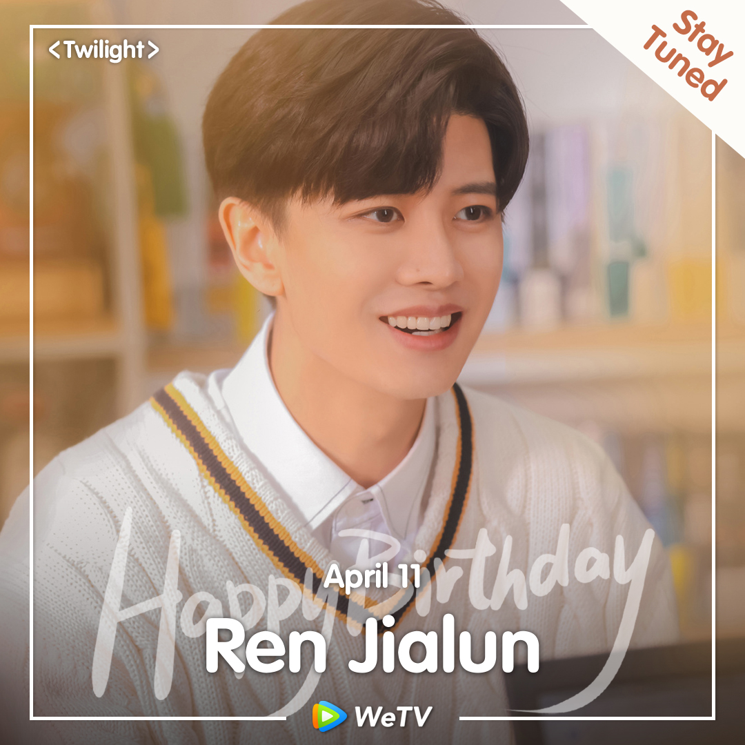 🎂Happy birthday to #RenJialun!

Love your performance in #ForeverandEver #OneandOnly and #MissCrowwithMrLizard✨

Looking forward to your work #Twilight💕

#任嘉伦 #一生一世 #周生如故 #乌鸦小姐与蜥蜴先生 #暮色心约 #WeTV #WeTVAlwaysMore